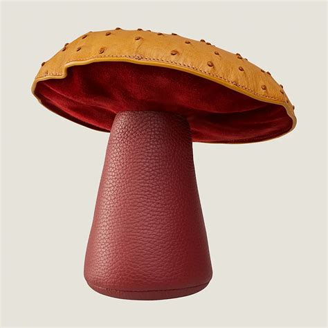 mushroom paperweight hermes